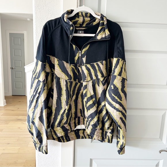 New Free People Walk The Line Printed Pullover - Picture 4 of 8